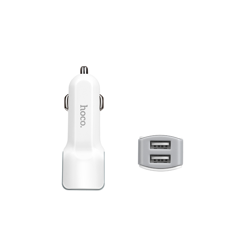 Hoco Z23 Grand Style Dual-Port Car Charger (Micro Cable)