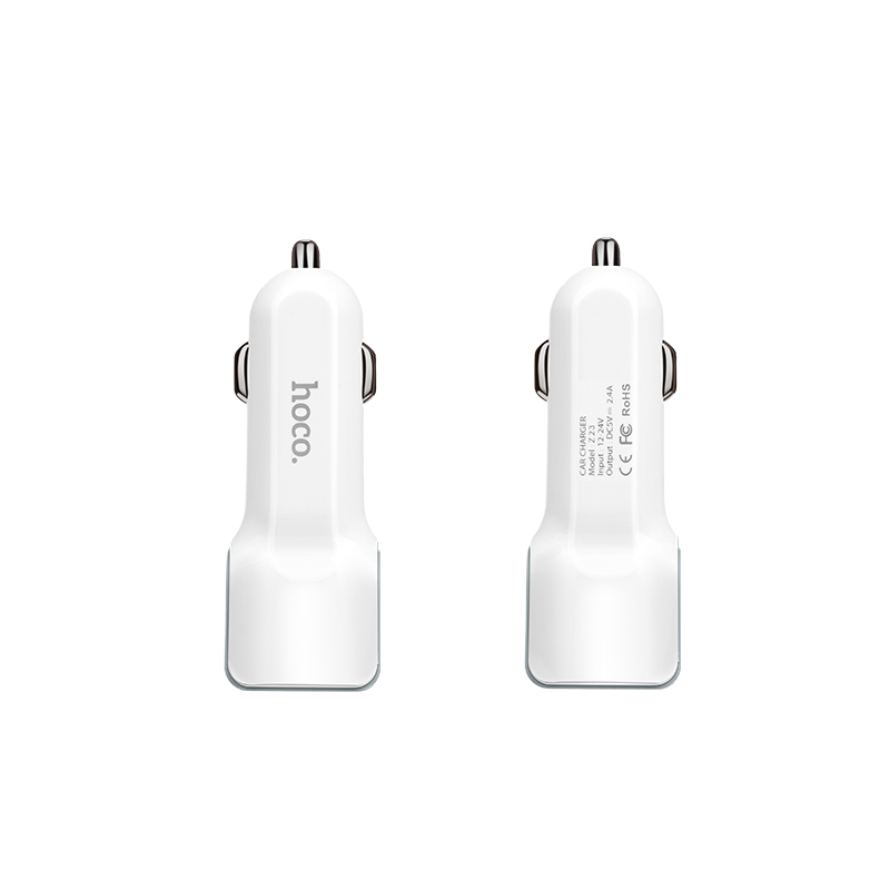 hoco Z23 Car Charger GRAND STYLE Dual Port 12W