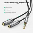 UGREEN 3.5mm AUX Stereo Splitter Cable 