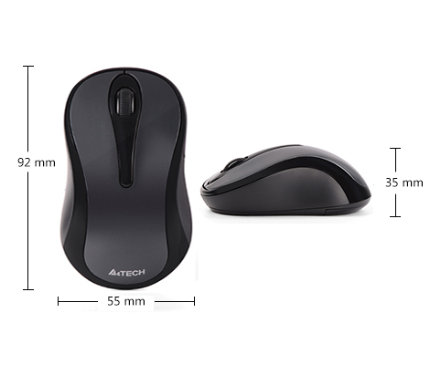 A4TECH Wireless Mouse G3-280N 1000 DPI