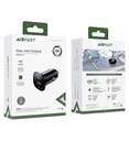 Acefast B1 Mini 38W USB-C+USB-A Dual-Port Metal Car Charger