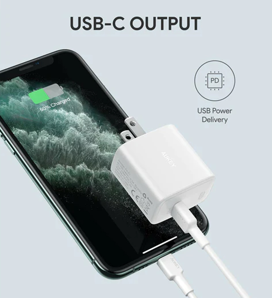 Aukey PA-F1S 20W PD Wall Charger
