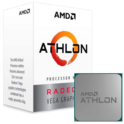 AMD Athlon 3000G CPU 2Core 4Thread 3.5Ghz CPU