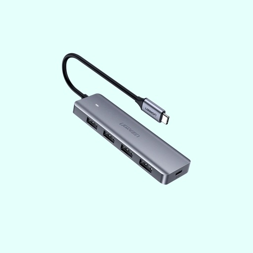 [6957303873364] UGreen CM219 4-Port USB 3.0 HUB (USB-C Power Supply)
