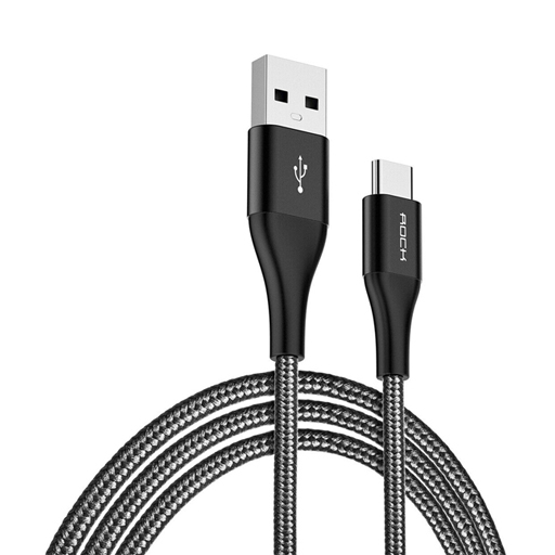 Rock USB-C to A 5A Metal Cable