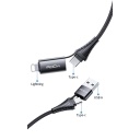 Rock Fast Charge & Sync Cable 4in1 R12 (Type-C)