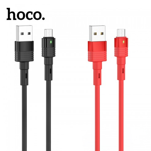 Hoco U82 Cool Grace Silicone Charging Data Cable (Micro)