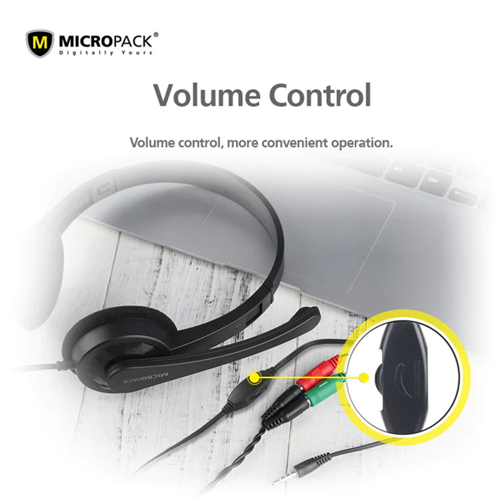 Micropack Stereo Sound Headphone MHP-01