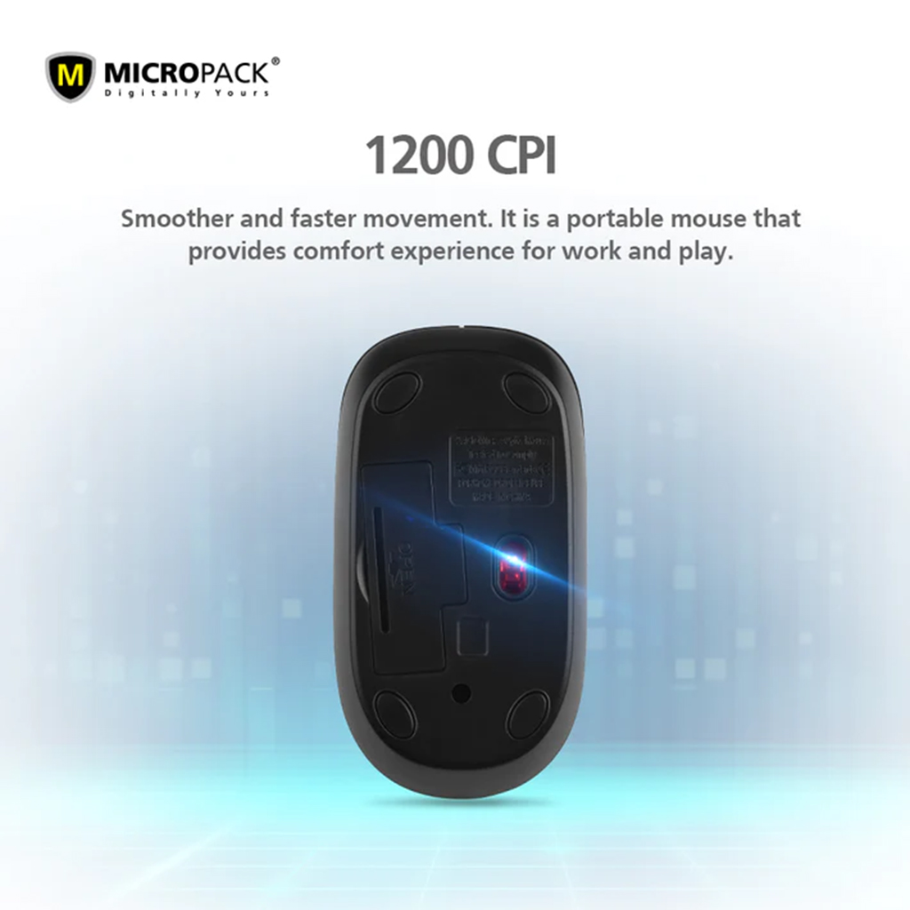 Micropack Speedy Lite 2 Optical Wireless Mouse MP-702W