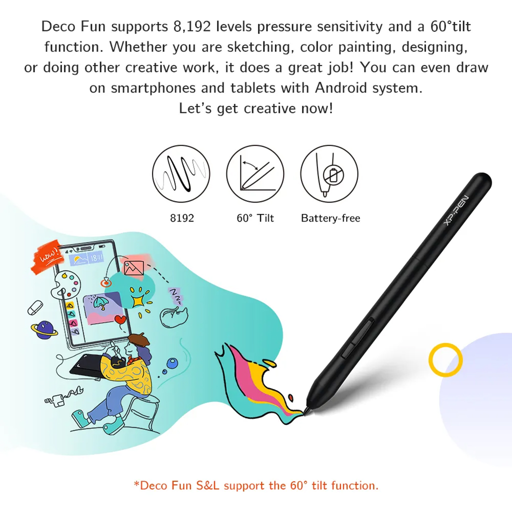 XP-Pen Deco Fun XS Pen Tablet