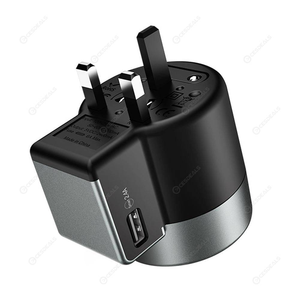 Hoco AC4 Dual Port Universal Convertible Charger