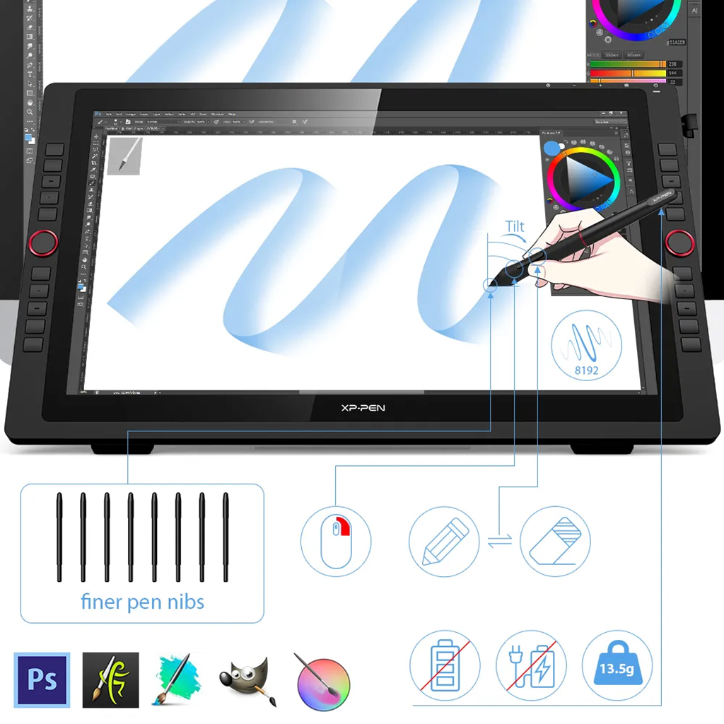 XP-Pen Artist 22R Pro EU Pen Display Tablet