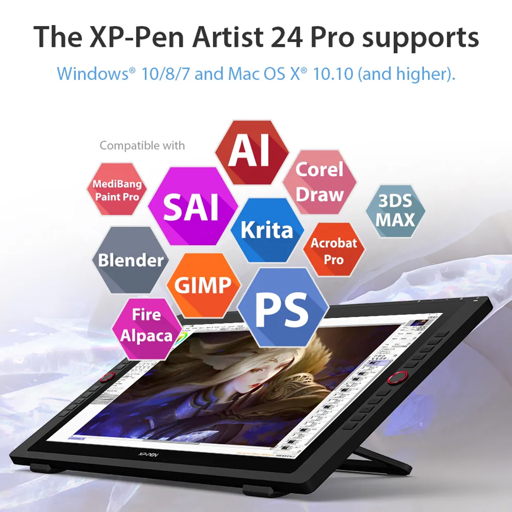 XP-Pen Artist 24 Pro EU Pen Display Tablet