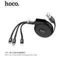 Hoco U57 3in1 Twisting Charger Cable 