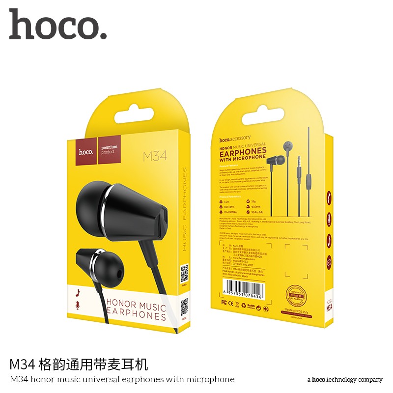 Hoco M34 Honor Music Earpiece