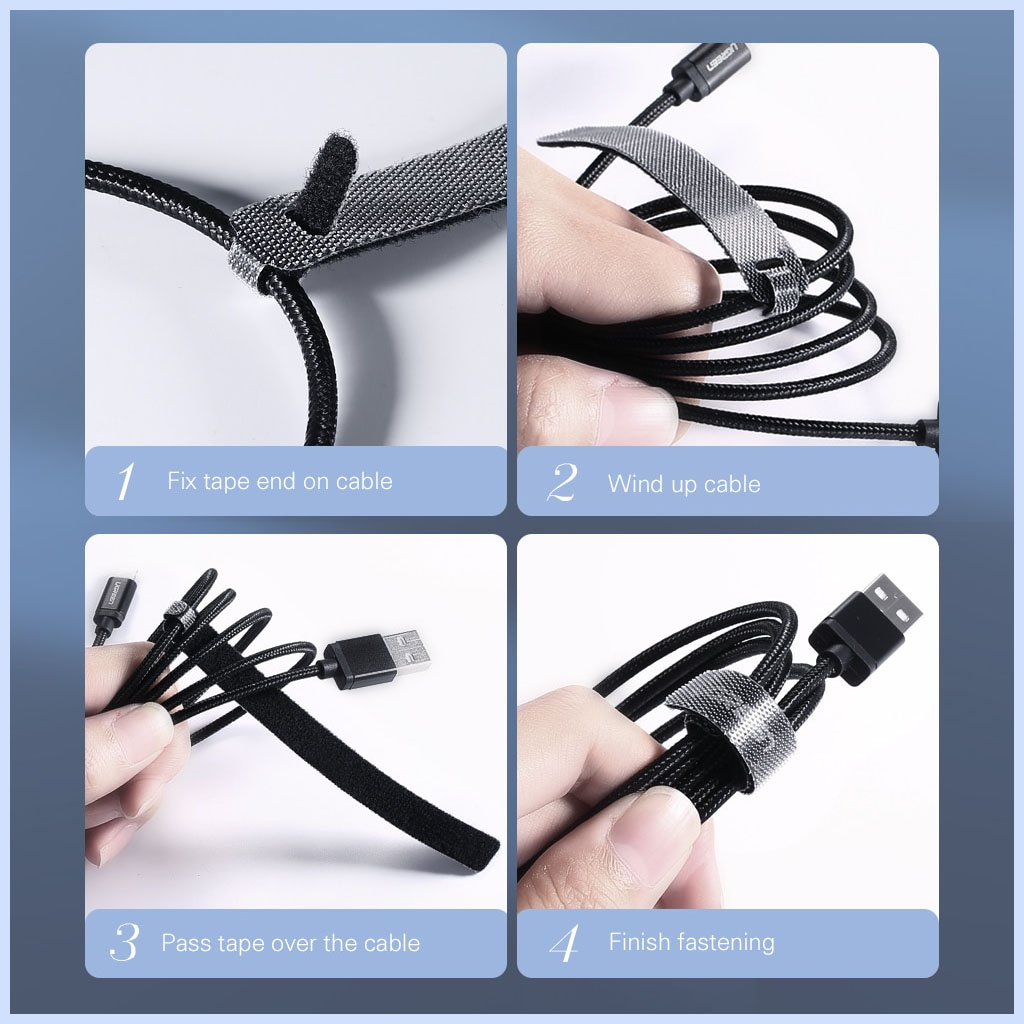 UGreen Cable Management Sleeve (10pcs Pack)