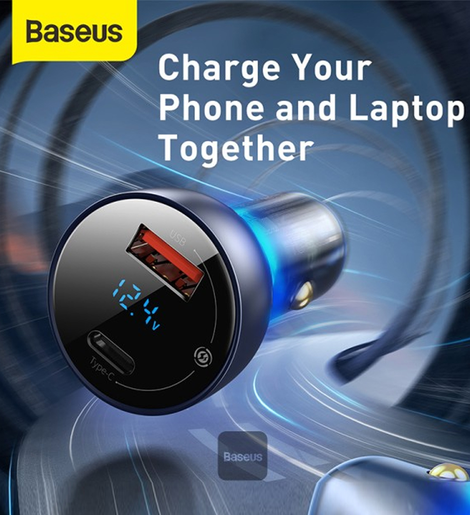 Baseus QC4.0 + PD3.0 Quick Car Charger