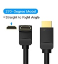 Vention HDMI Right Angle Cable 270 Degree 1.5m (AAQBG)