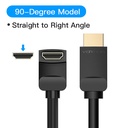 Vention HDMI Right Angle Cable 90 Degree 1.5m (AARBG)