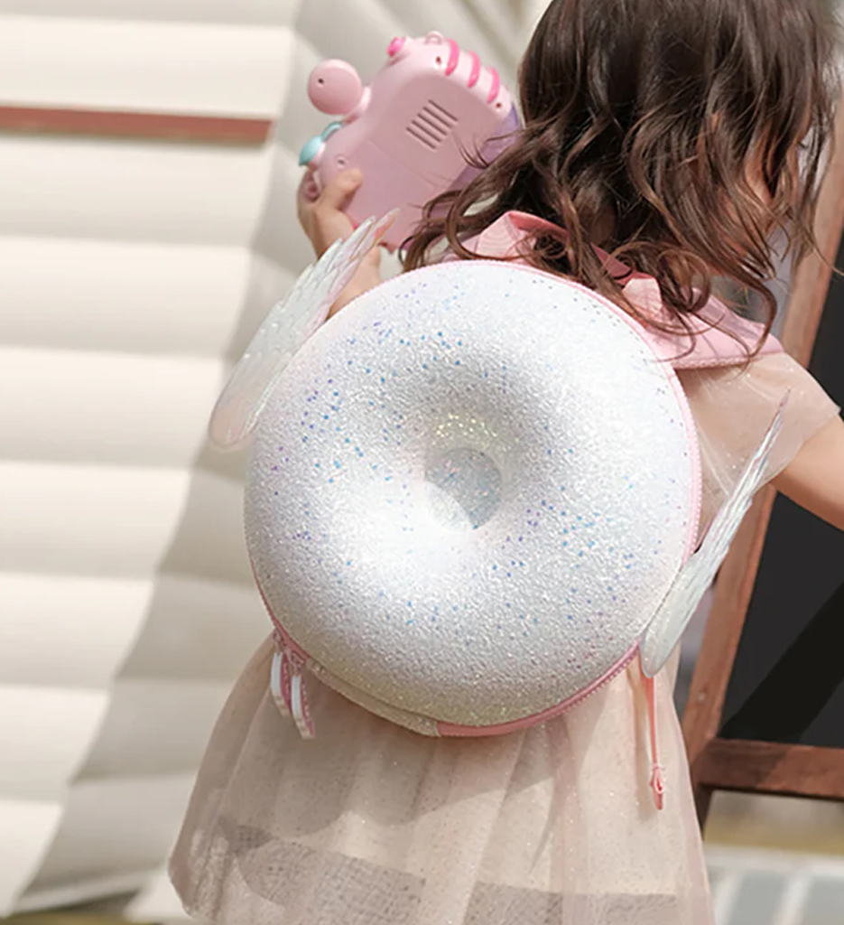 Zoy Zoii B1 Shiny Angel Toddler Backpack (Donut Series)