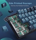 Royal Kludge RK61Plus Tri-Modes Mechanical Keyboard ( Brown Switch)