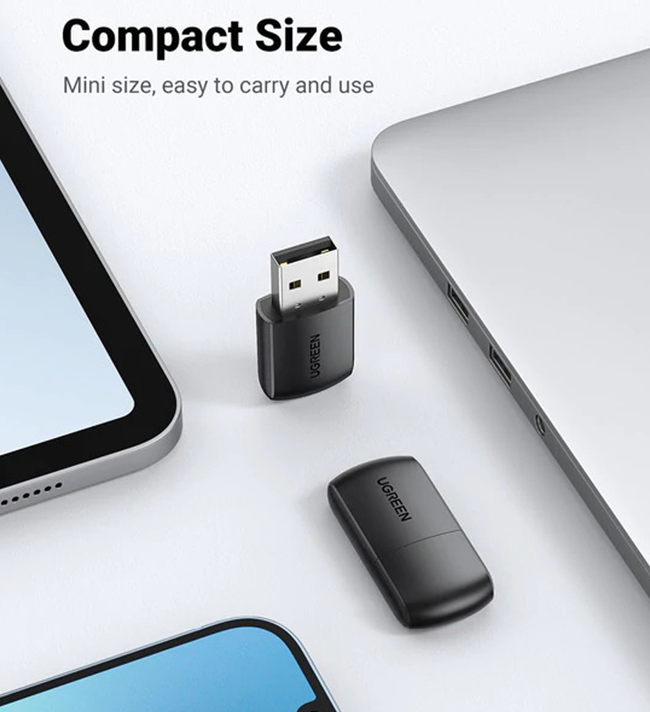 UGreen AC650 Dual-Band Wireless USB Adapter (20204)