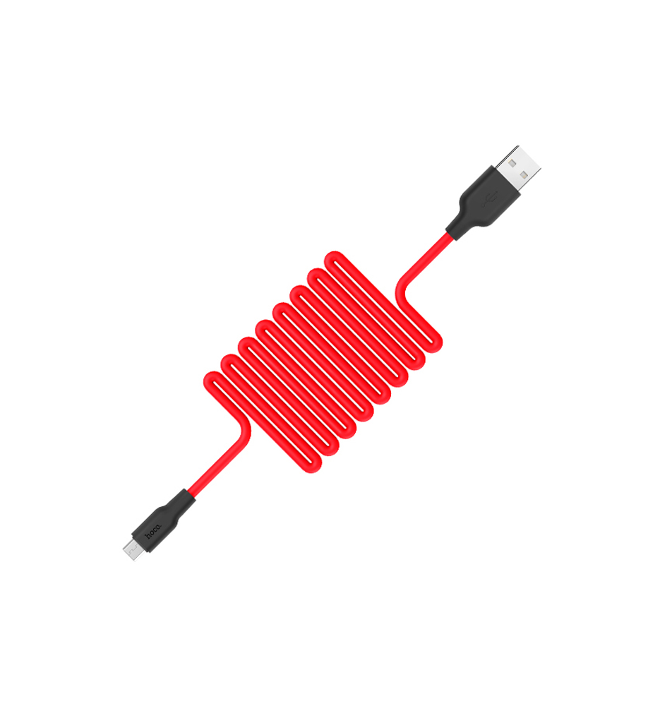 hoco Silicon Short Cable [X21] Micro
