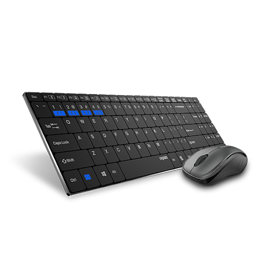 Rapoo Wireless Keyboard + Mouse Combo (9060)