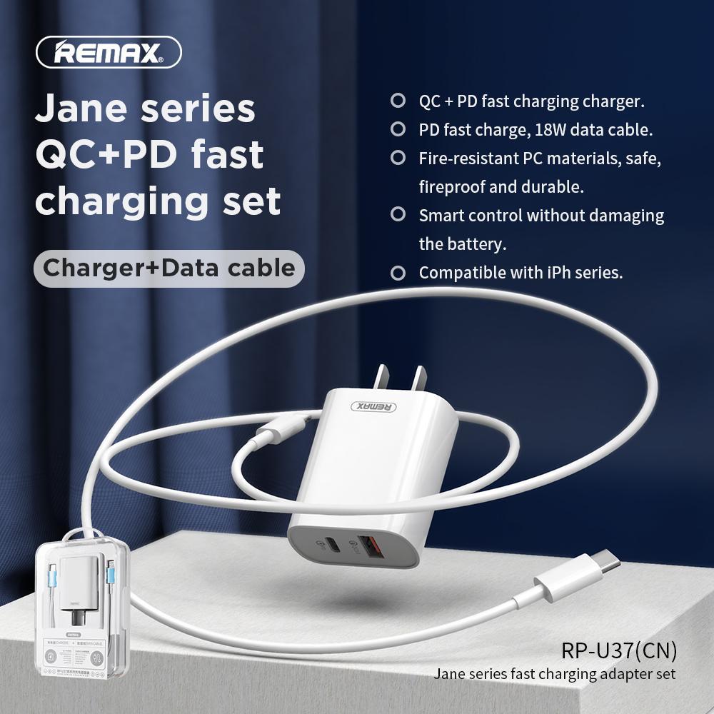 Remax PD+QC RP-U37 Charger Set