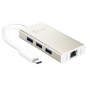 j5 USB-C to Gigabit Ethernet/ USB3.1 [JCH471]