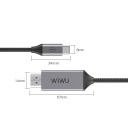 WiWu Type-C to HDMI Coaxial Cable X9