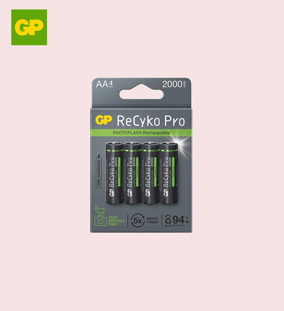GP ReCyko+ Pro AA 2000mAh (1x4pcs) 