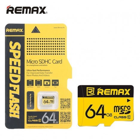 Remax 64GB (Micro SD) Class 10