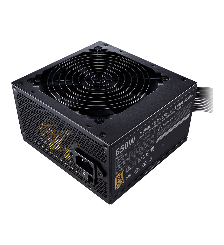 Coolermaster MWE Bronze V2 230V 650W A/EU Cable Power Supply