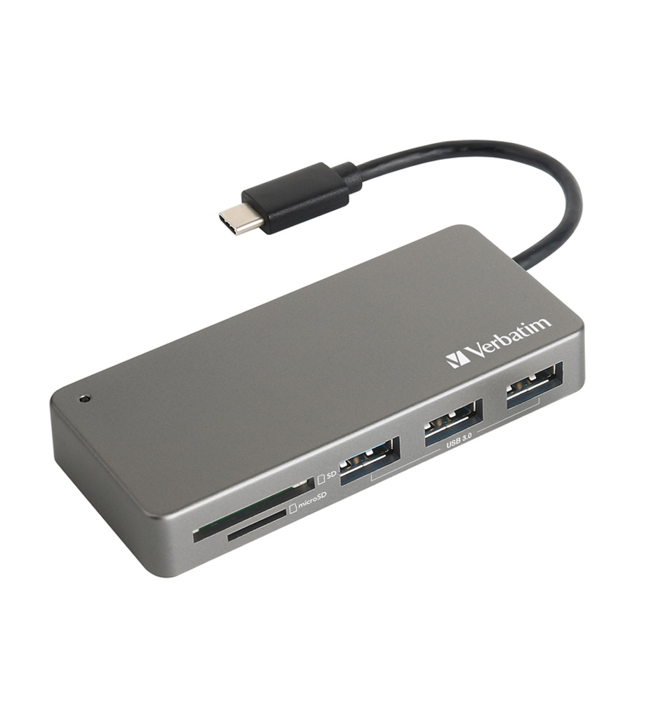 Verbatim #65679 USB-C 3.1 Hub / Card Reader