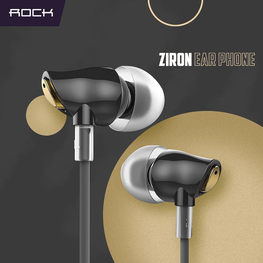 Rock Zircon Stereo Earphone (RAU0501)