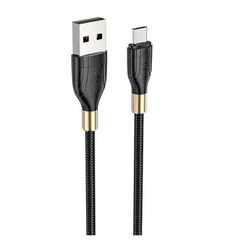 Hoco U92 Gold Collar Charging Data Cable (iPhone) 