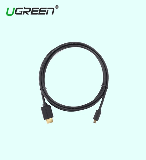 [6957303831043] UGreen 4K 60Hz micro-HDMI to HDMI Cable 3m (HD127) 