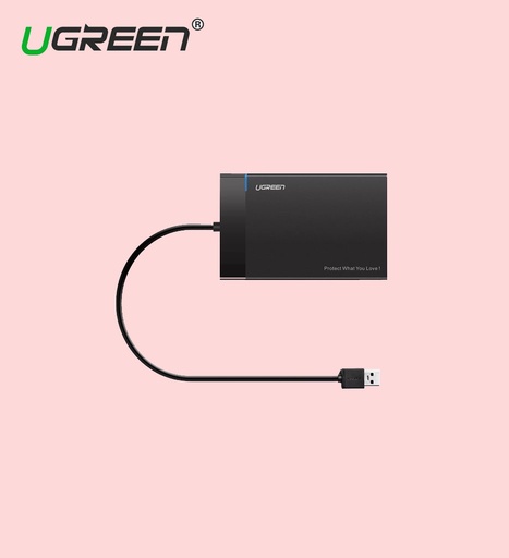 [6957303838479] UGreen 2.5&quot; HDD Enclosure with USB3.0 (30847)