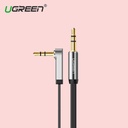 UGreen 3.5mm AUX Male to Male 90-Angle 2m (10599)