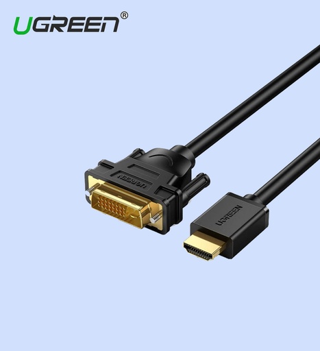 [6957303891504] UGreen HDMI to DVI Cable 1.5M (11150)