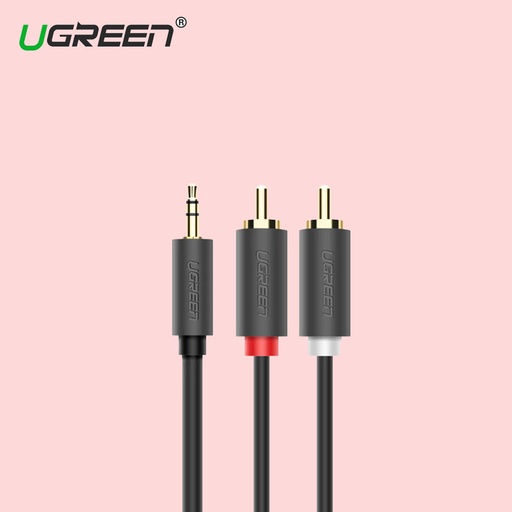 [6957303815128] UGreen 3.5mm to RCA Cable 3m (10512)