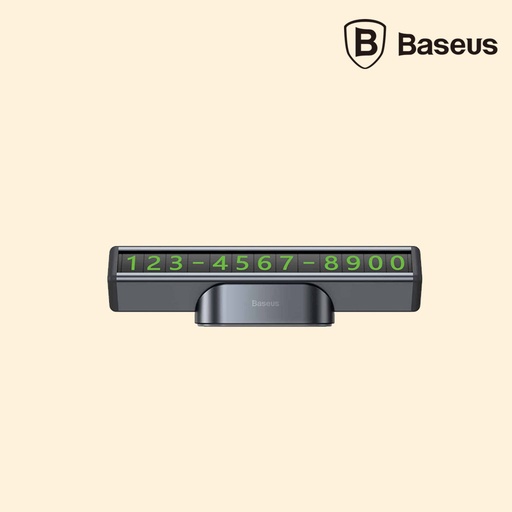 [6932172600358] Baseus Square Bar Temporary Parking Number Plate