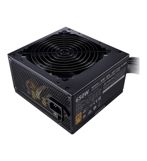 [4719512081556] Coolermaster MWE Bronze V2 230V 650W A/EU Cable Power Supply