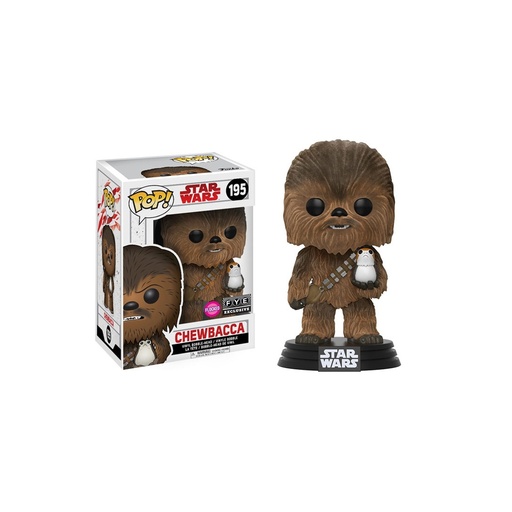 [889698213929] Funko Pop Star Wars Chewbacca (Flocked)