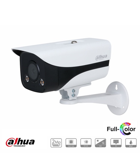 2MP (Full Color) IP Camera [DH-IPC-HFW2239MP-AS-LED-B-0360B-S2]