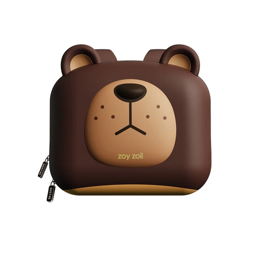 [6972294858985] Zoy Zoii B18-B Big Brown Bear Toddler Backpack (Forest Series)