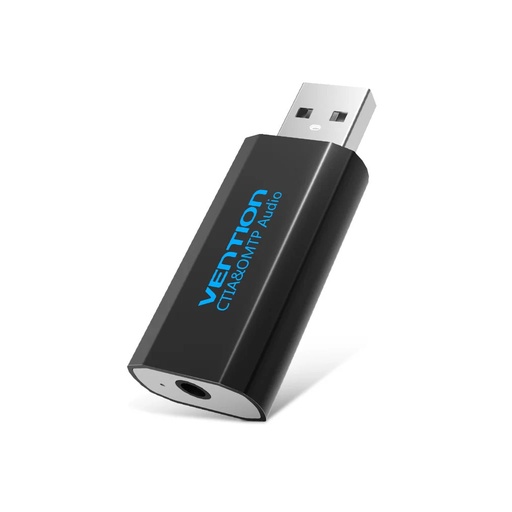 [6922794729926] Vention USB External Sound Card Metal Type (VAB-S15-B)