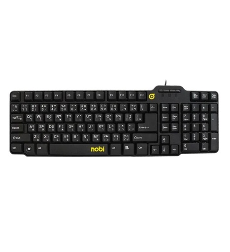 [021700061] Nobi NK01 Keyboard (USB&amp;PS2)