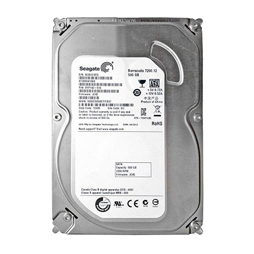 [020500005] Sata HDD 500GB 3.5&quot; (Used)